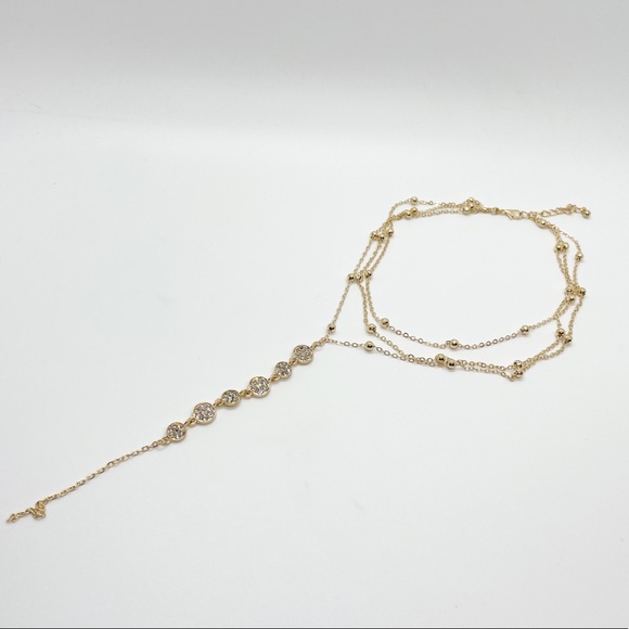 New Gold Layer Boho Party Sexy Necklace - Picture 2 of 7